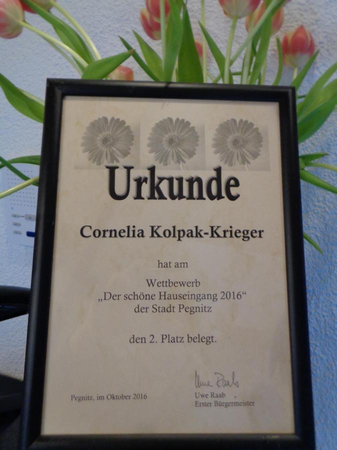 Cornelia Kolpak-Krieger Appartement Pegnitz Buitenkant foto